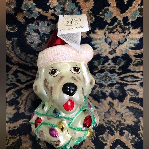 Christopher Radko nwt ornament Sparky retired main image 1
